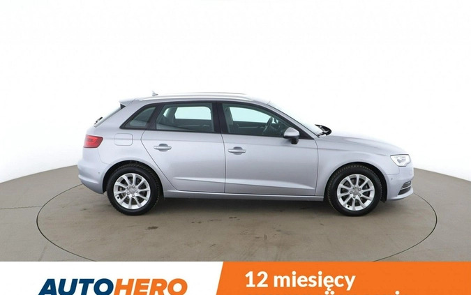 Audi A3 cena 50800 przebieg: 153924, rok produkcji 2016 z Reszel małe 326